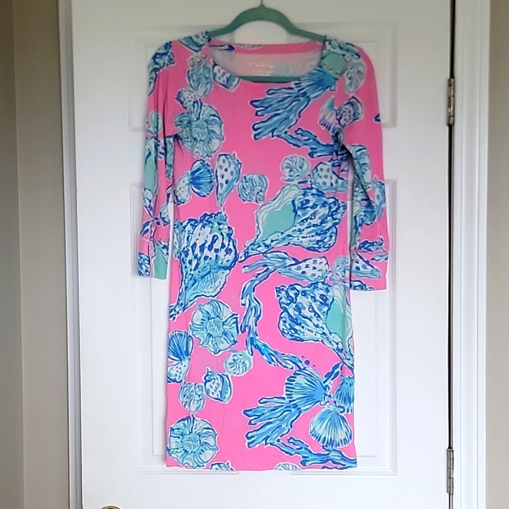 Pink and Blue Lilly Dress